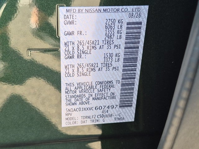 2027 INFINITI QX65 AUTOGRAPH