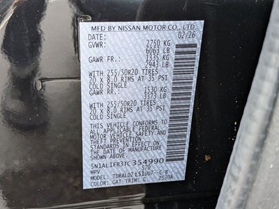 2026 INFINITI QX60 LUXE