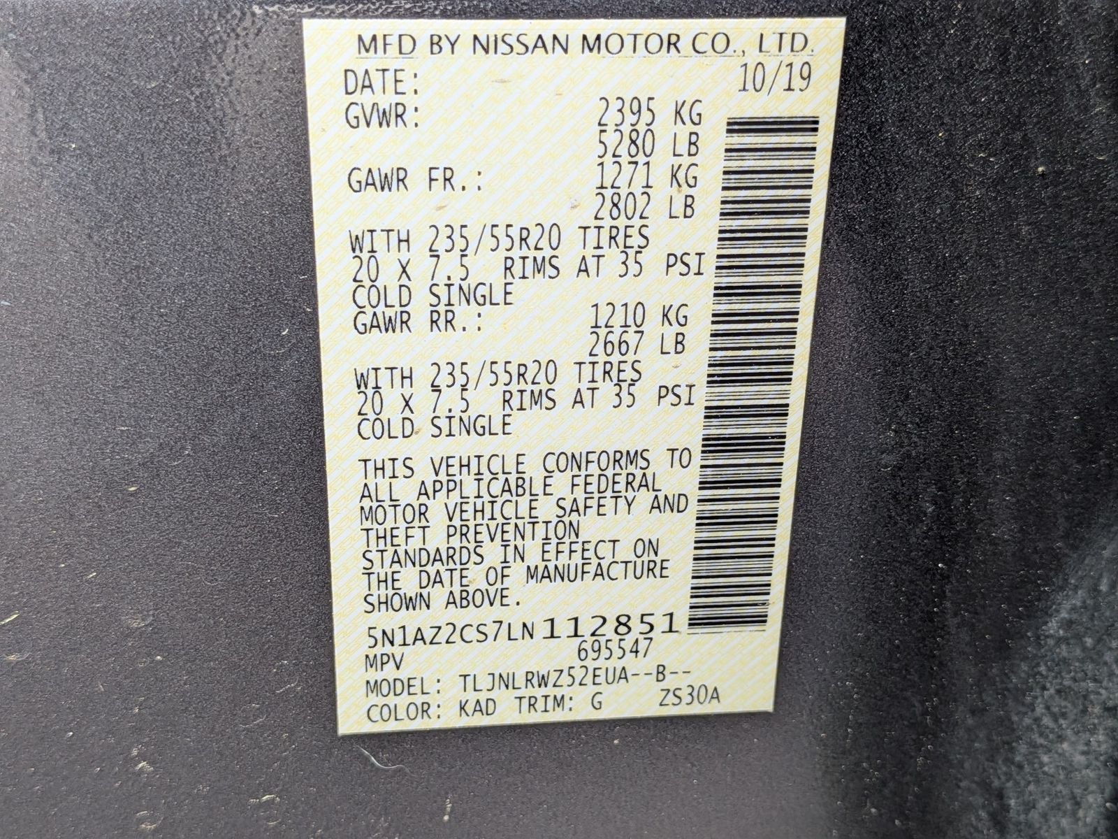 2020 Nissan Murano SL