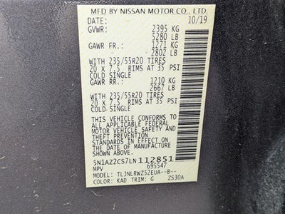 2020 Nissan Murano SL