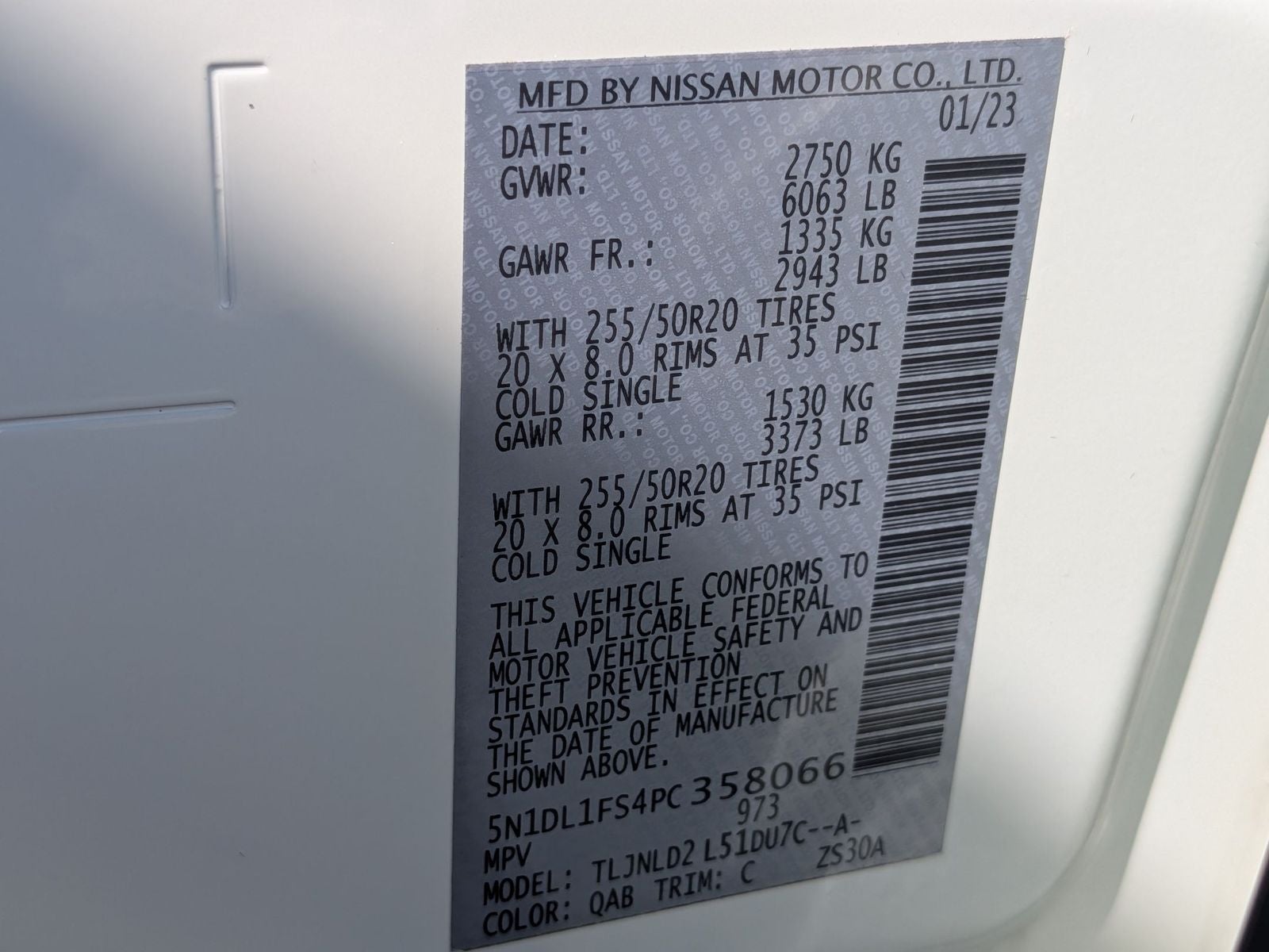 2023 INFINITI QX60 LUXE