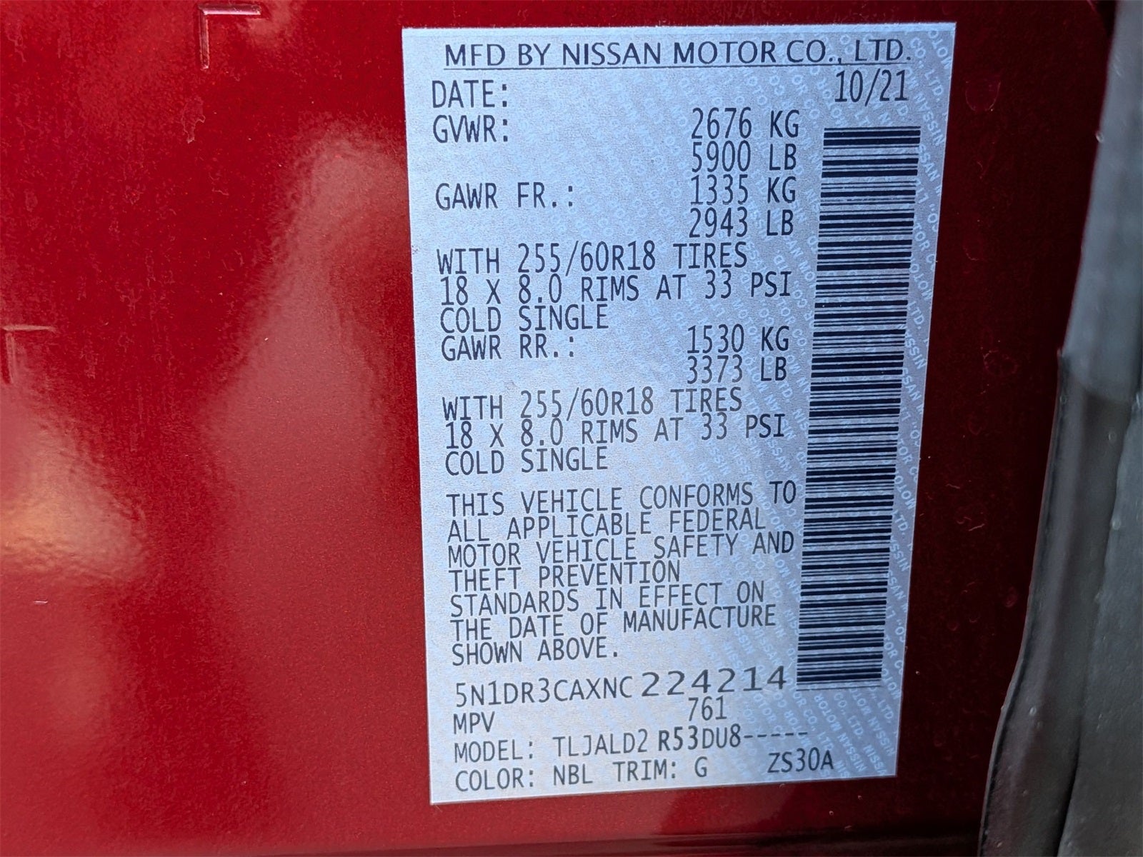 2022 Nissan Pathfinder SL