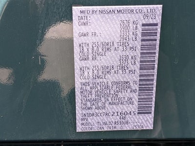 2024 Nissan Pathfinder SL