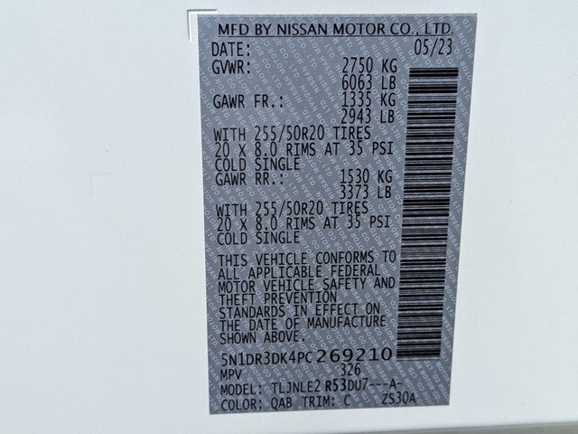 2023 Nissan Pathfinder Platinum