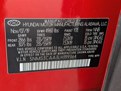 2020 Hyundai Santa Fe SEL