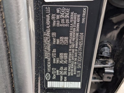 2023 Hyundai Santa Cruz SEL Premium