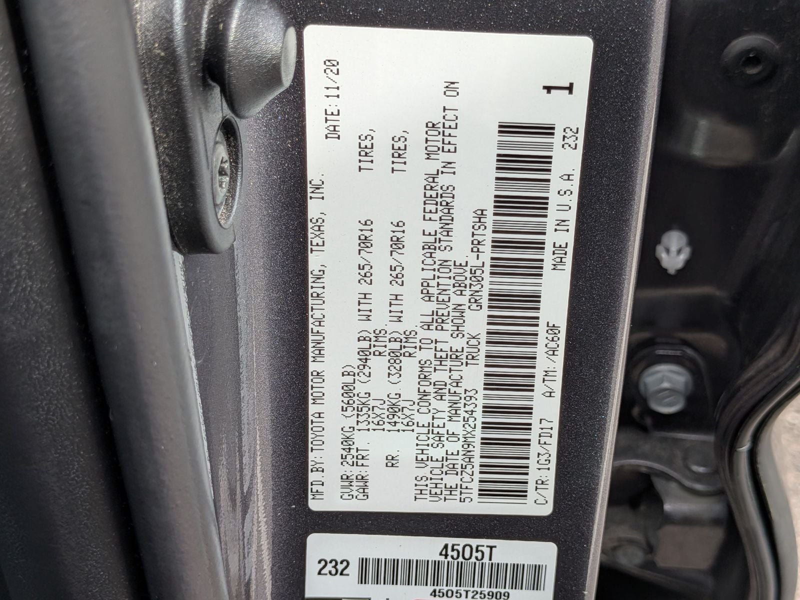 2021 Toyota Tacoma TRD Off-Road V6