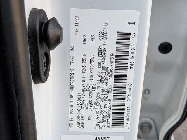 2021 Toyota Tacoma SR5 V6