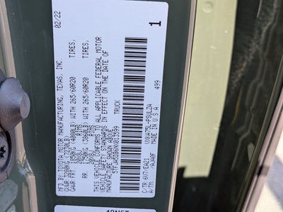 2022 Toyota Tundra Limited