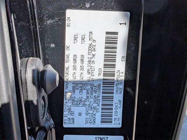 2024 Toyota Tundra Limited