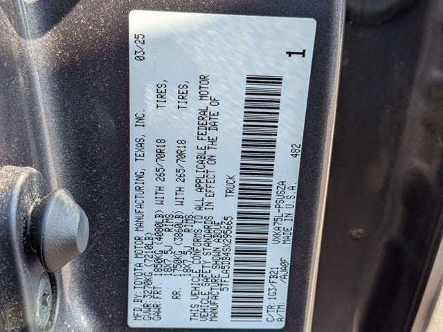2025 Toyota Tundra SR5