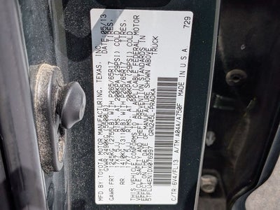 2013 Toyota Tacoma Base V6