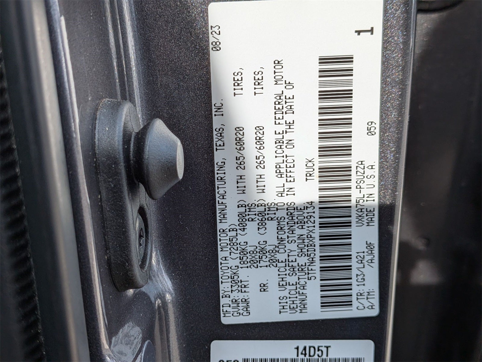 2023 Toyota Tundra Platinum