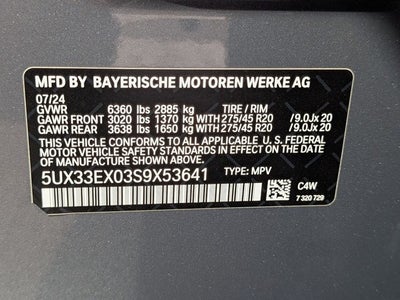 2025 BMW X6 xDrive40i
