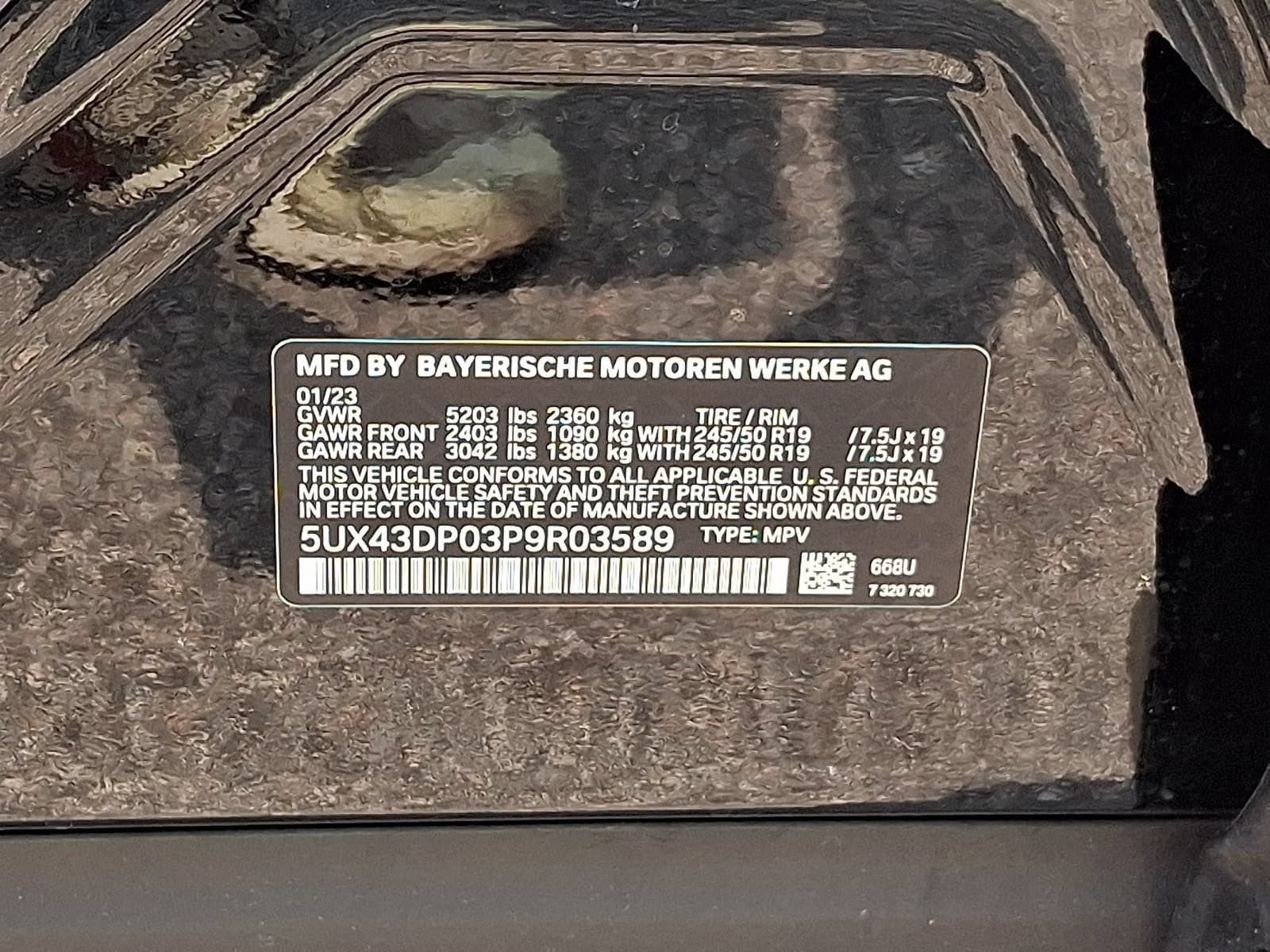 2023 BMW X3 sDrive30i