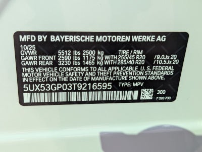 2026 BMW X3 30 xDrive
