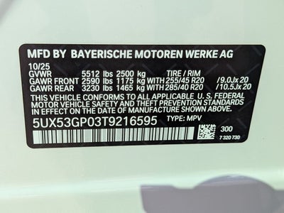2026 BMW X3 30 xDrive