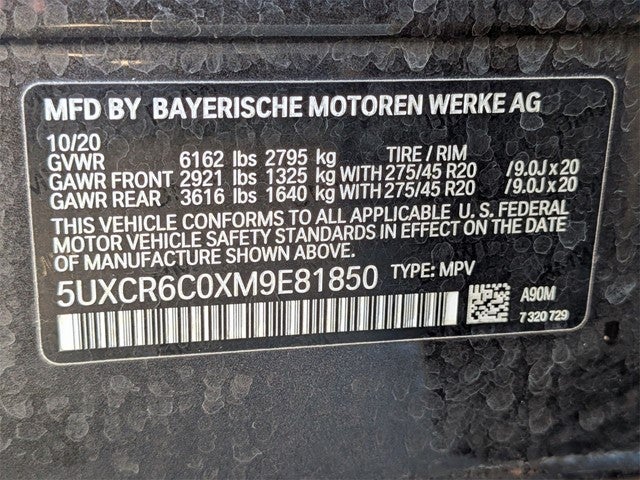 2021 BMW X5 xDrive40i