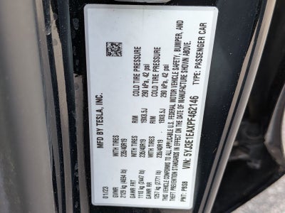 2023 Tesla Model 3 Base