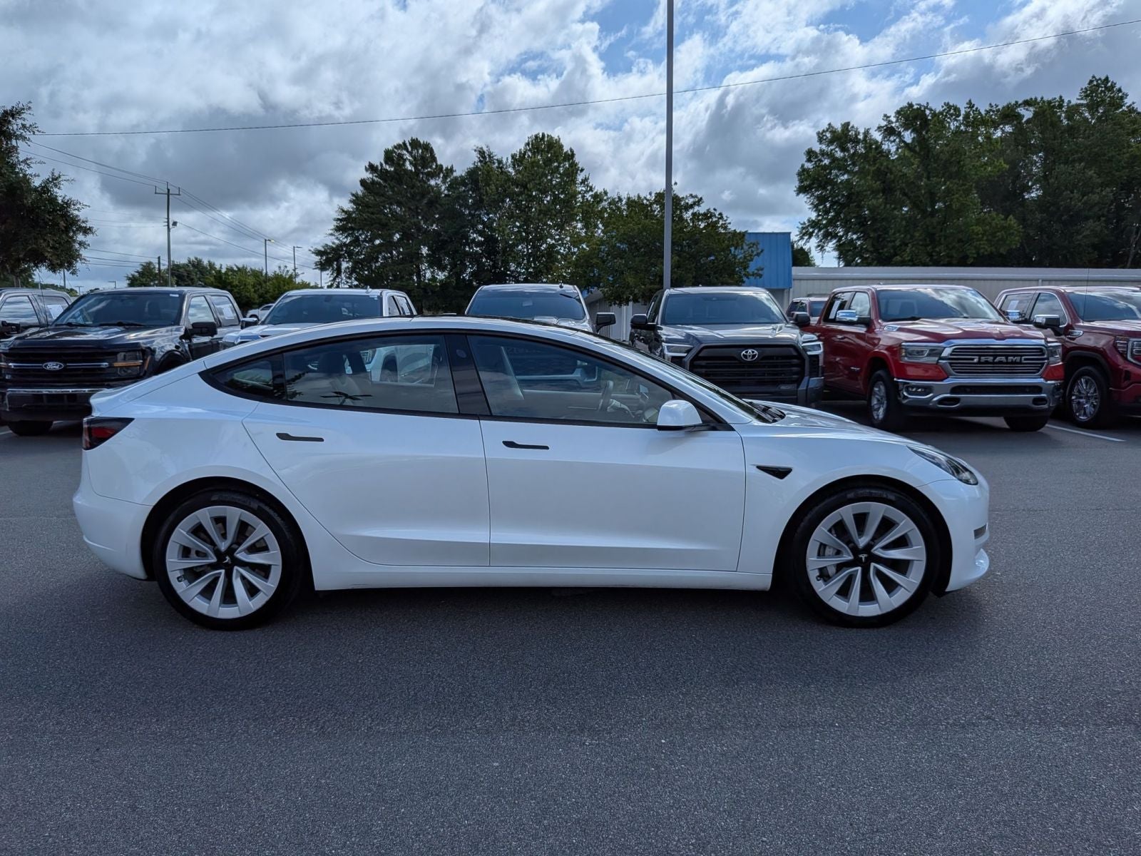 Used 2023 Tesla Model 3 Long Range with VIN 5YJ3E1EB4PF690023 for sale in Wilmington, NC