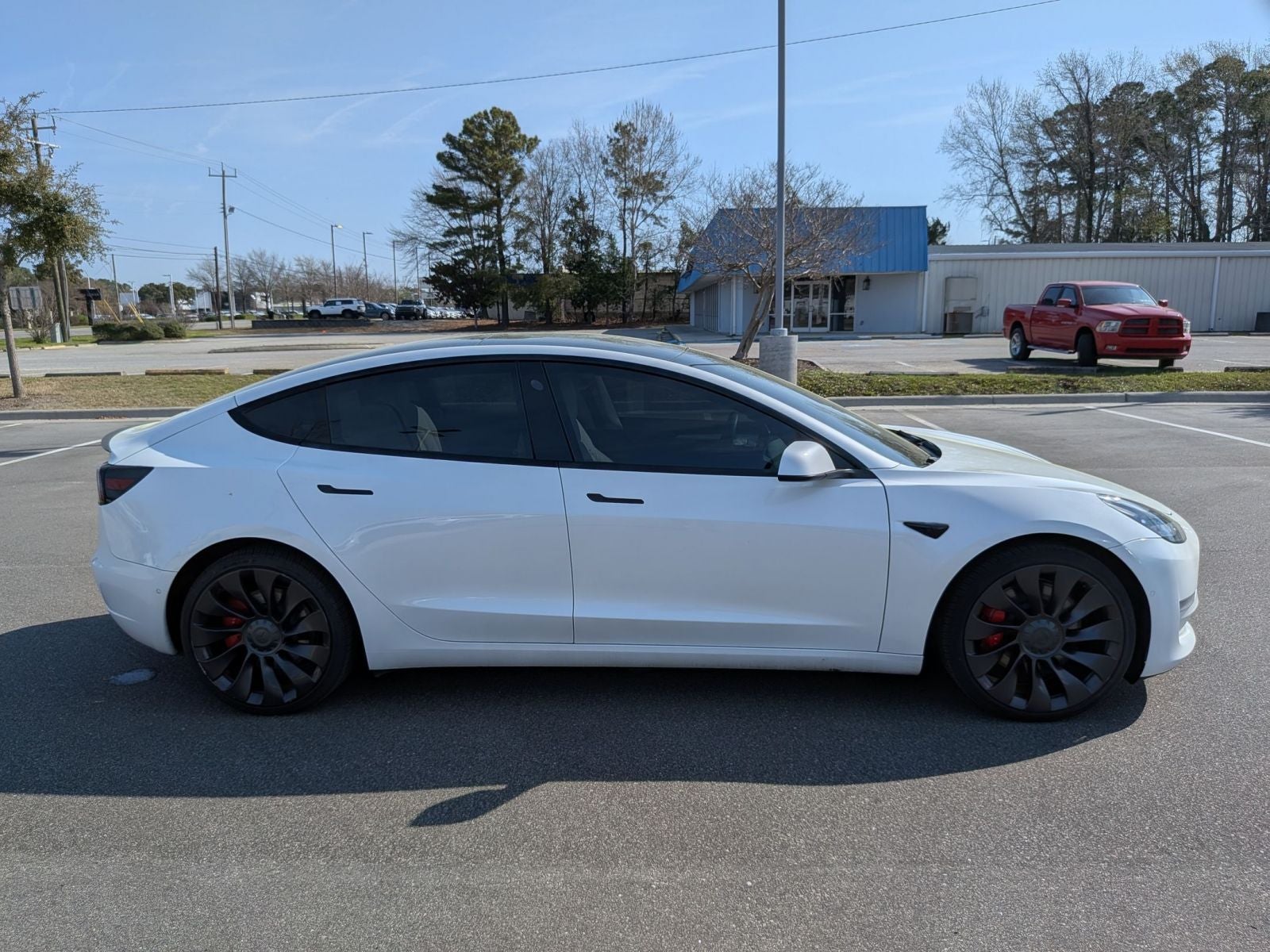Used 2022 Tesla Model 3 Performance with VIN 5YJ3E1EC8NF160465 for sale in Wilmington, NC