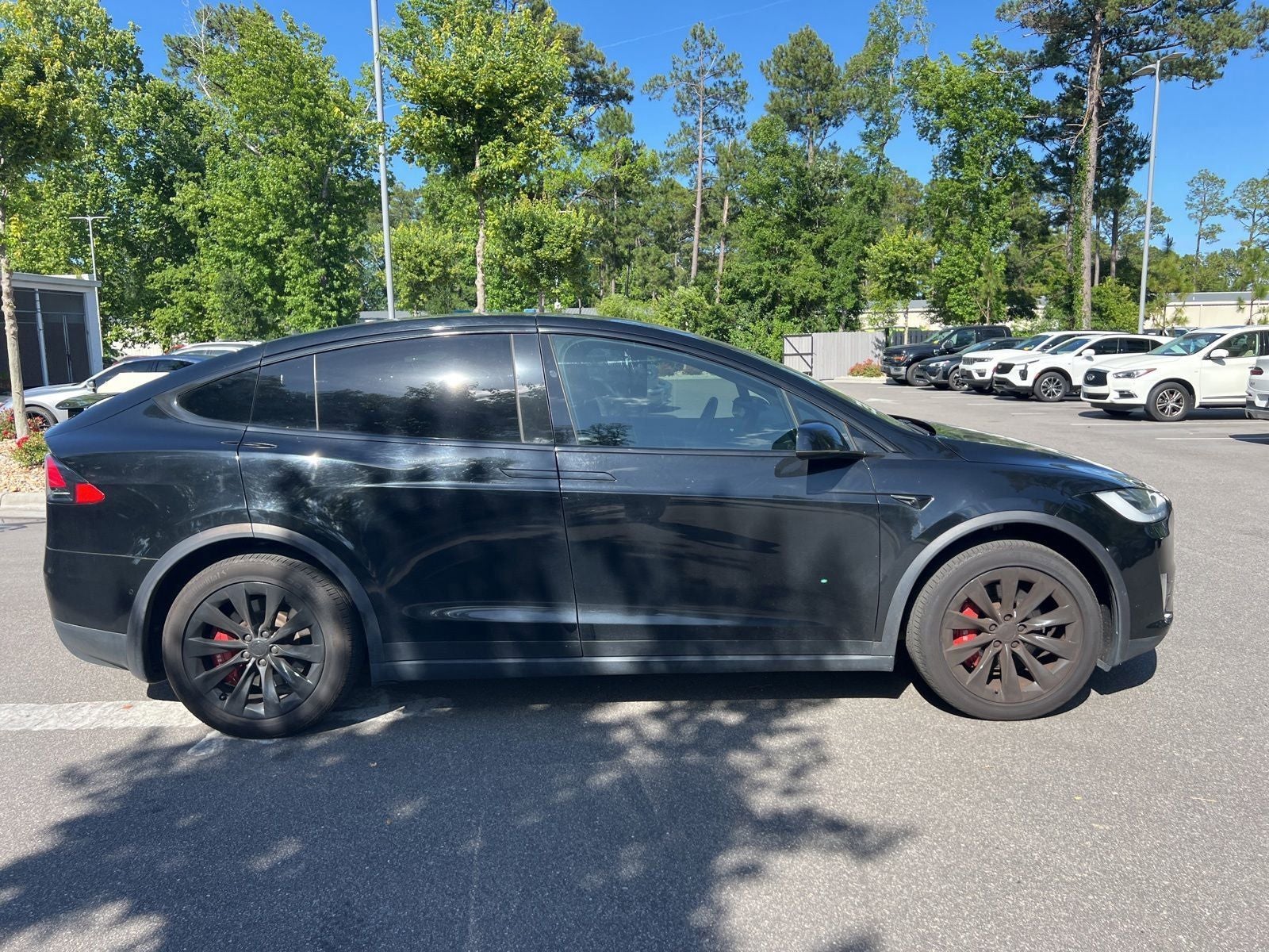 Used 2020 Tesla Model X Long Range with VIN 5YJXCDE27LF299595 for sale in Wilmington, NC