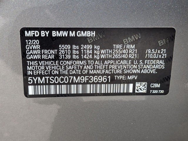 2021 BMW X3 M