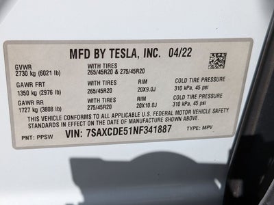 2022 Tesla Model X Base