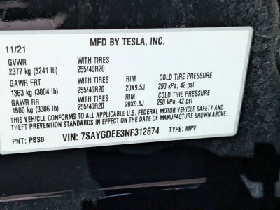 2022 Tesla Model Y Long Range