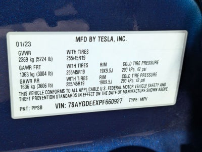2023 Tesla Model Y Long Range