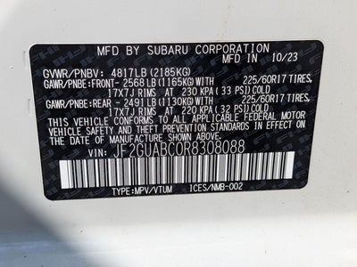 2024 Subaru Crosstrek Base