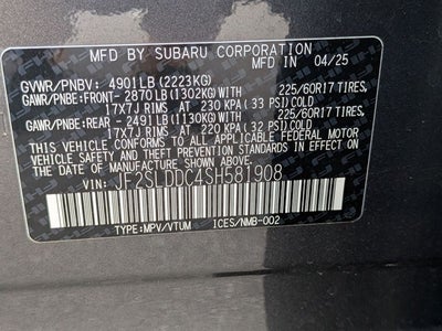 2025 Subaru Forester Premium