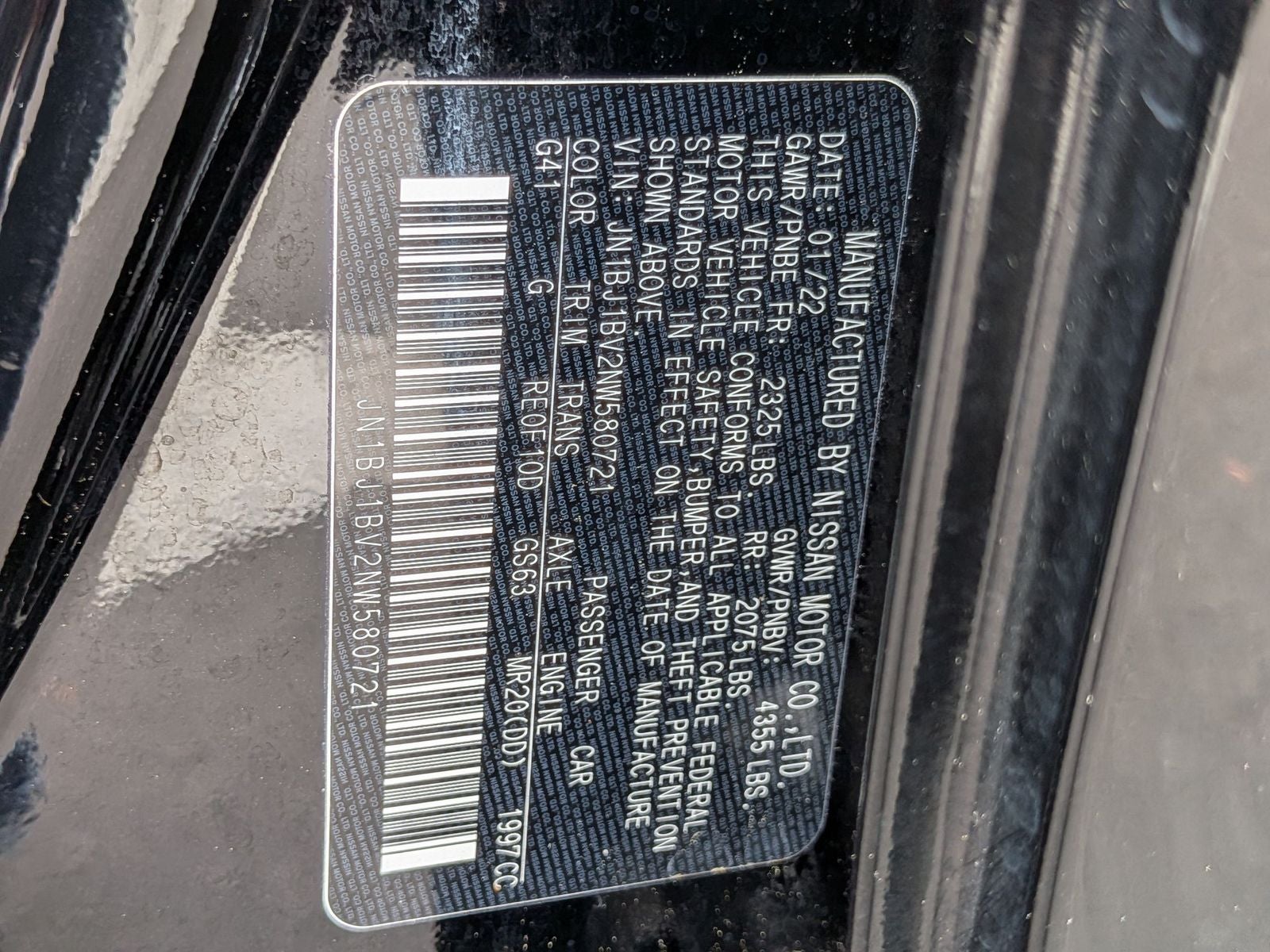 2022 Nissan Rogue Sport SV