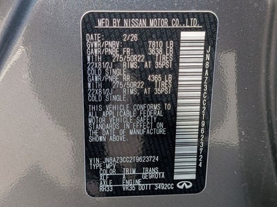 2026 INFINITI QX80 AUTOGRAPH