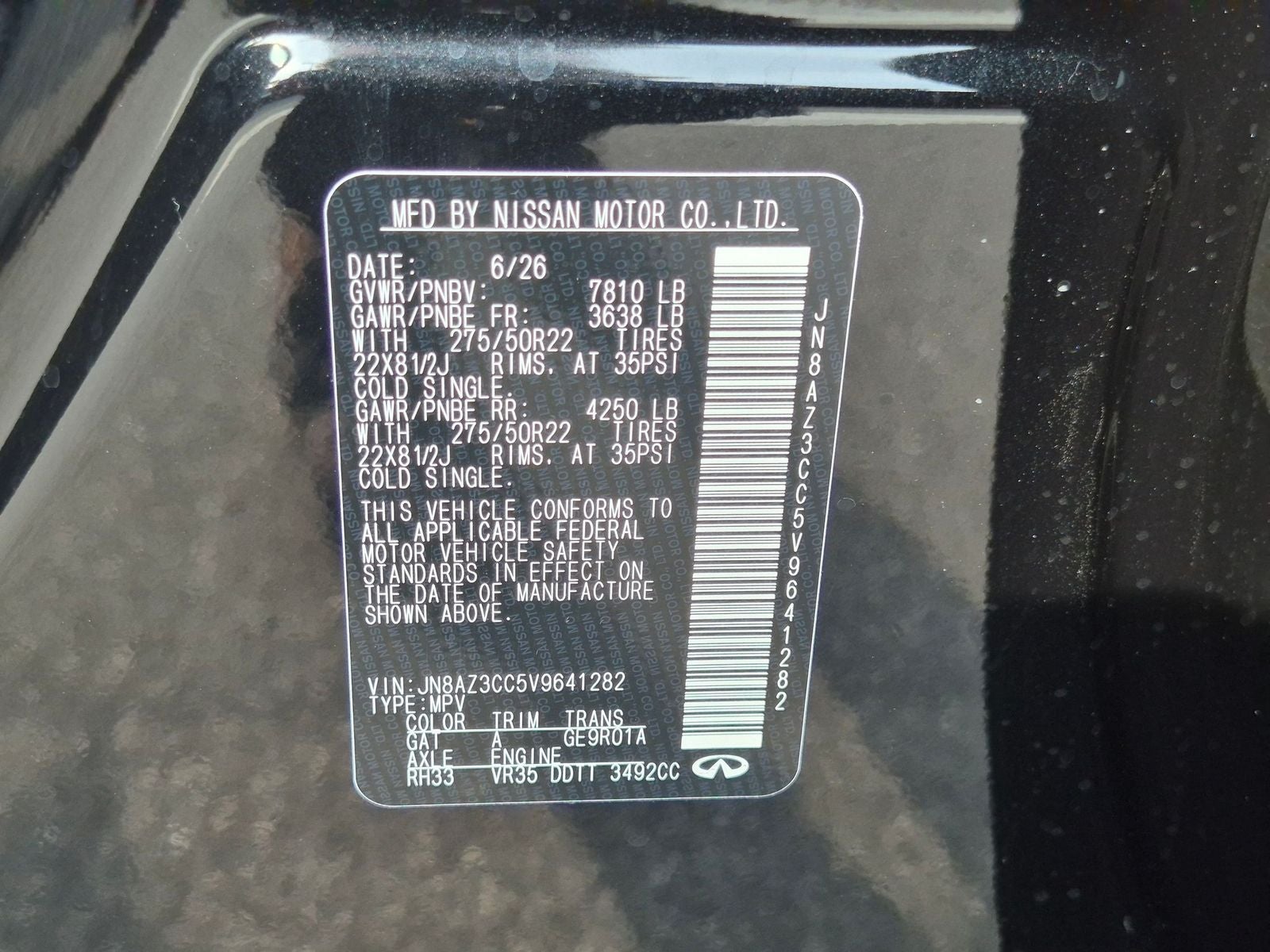 2027 INFINITI QX80 AUTOGRAPH