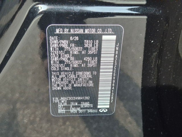 2027 INFINITI QX80 AUTOGRAPH