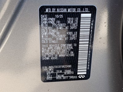 2026 INFINITI QX80 AUTOGRAPH