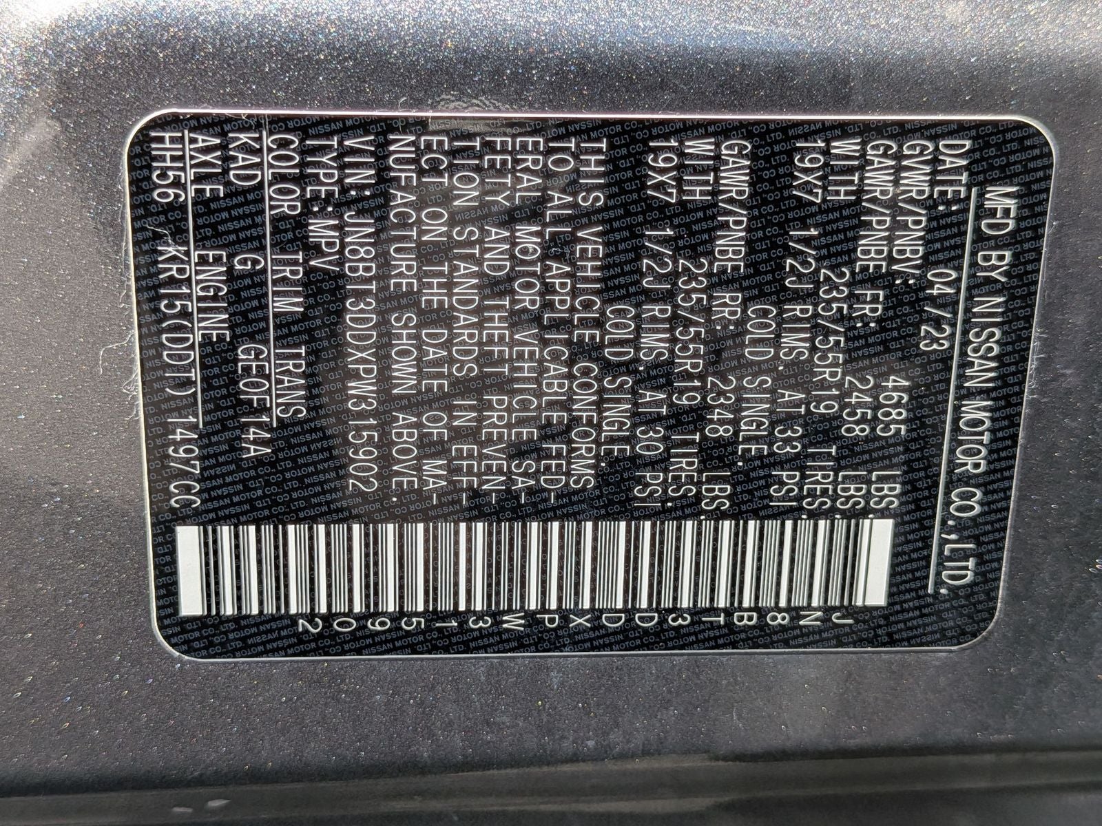 2023 Nissan Rogue Platinum