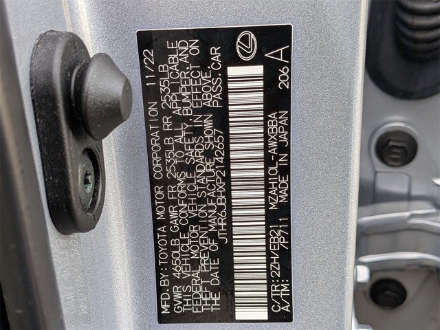 2023 Lexus UX 250h F SPORT Handling