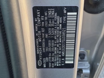 2025 Hyundai Tucson Hybrid Limited