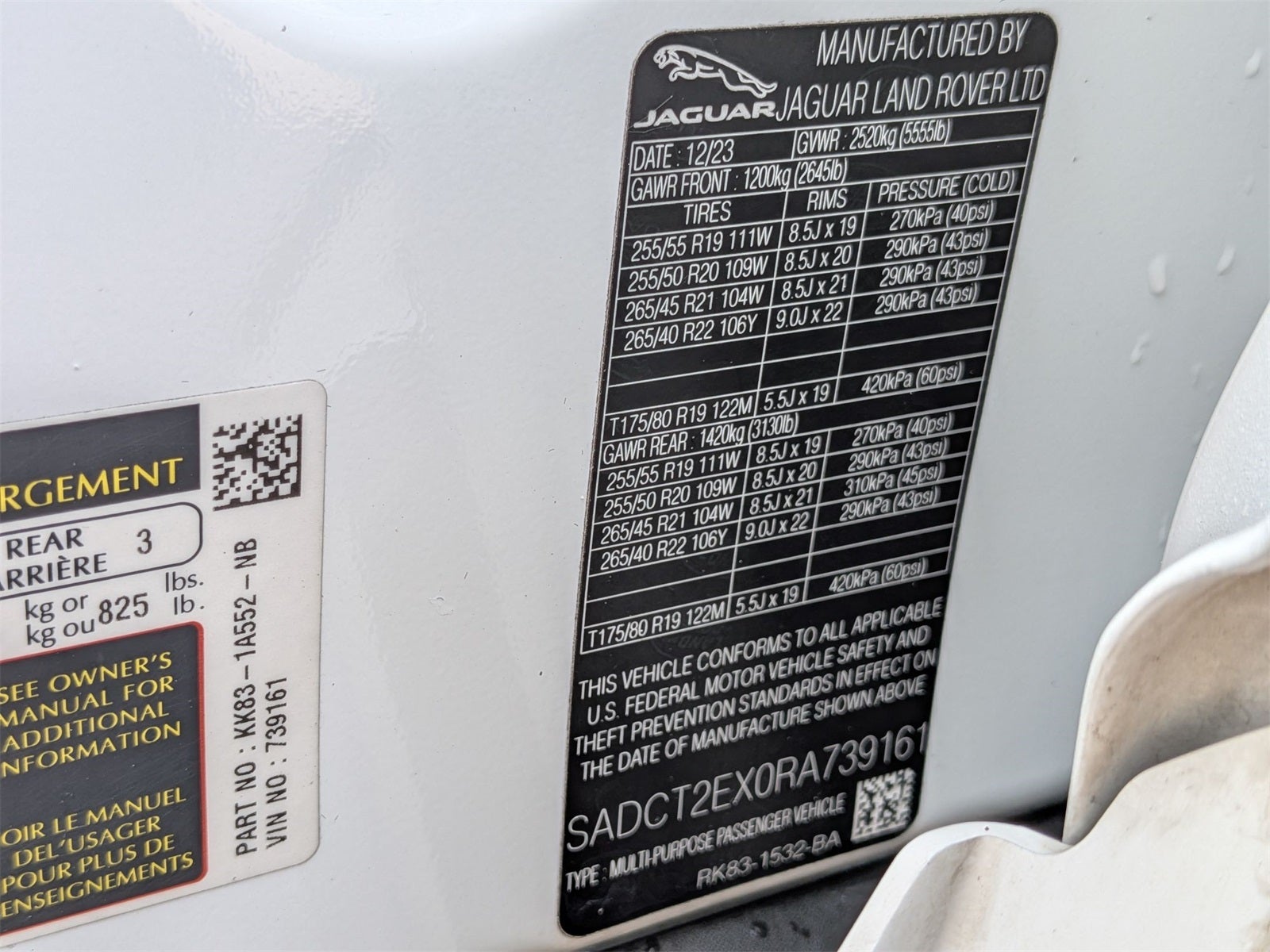 2024 Jaguar F-PACE P250 R-Dynamic S