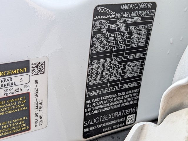 2024 Jaguar F-PACE P250 R-Dynamic S