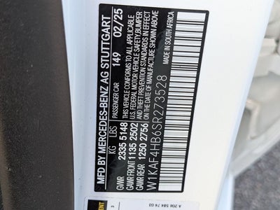 2025 Mercedes-Benz C-Class C 300 4MATIC®