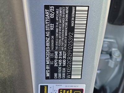 2023 Mercedes-Benz EQE 500 Sedan 4MATIC®