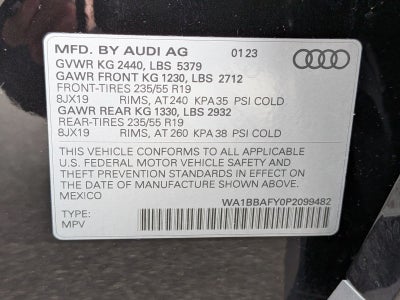 2023 Audi Q5 40 Premium Plus quattro
