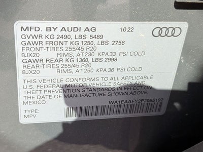 2023 Audi Q5 45 S line Premium quattro