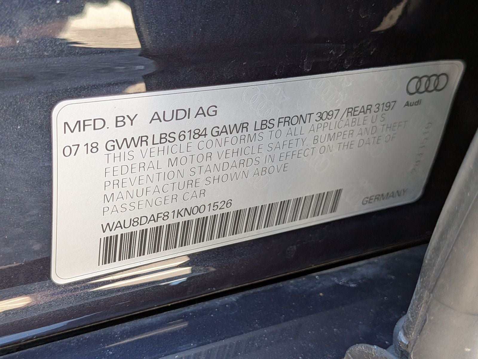 2019 Audi A8 L 55 quattro