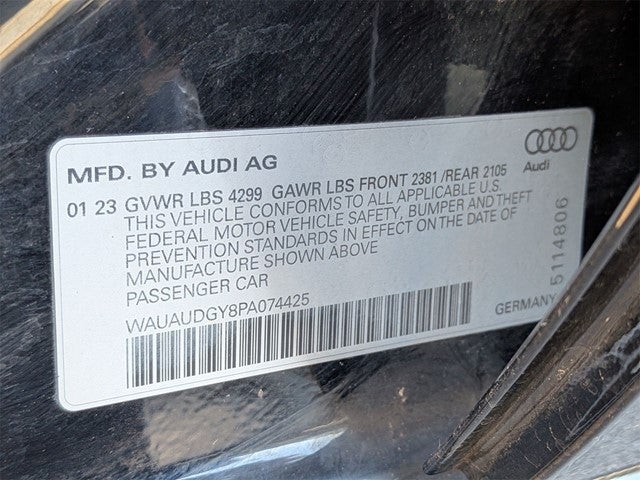 2023 Audi A3 40 Premium FrontTrak