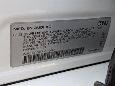 2023 Audi A8 L 55 quattro