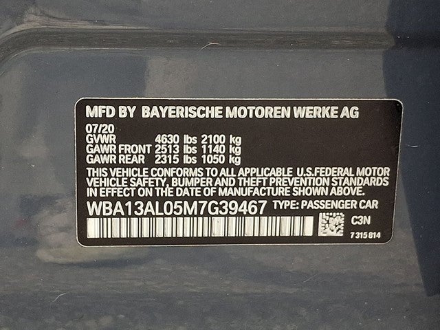 2021 BMW 2 Series M235i Gran Coupe xDrive